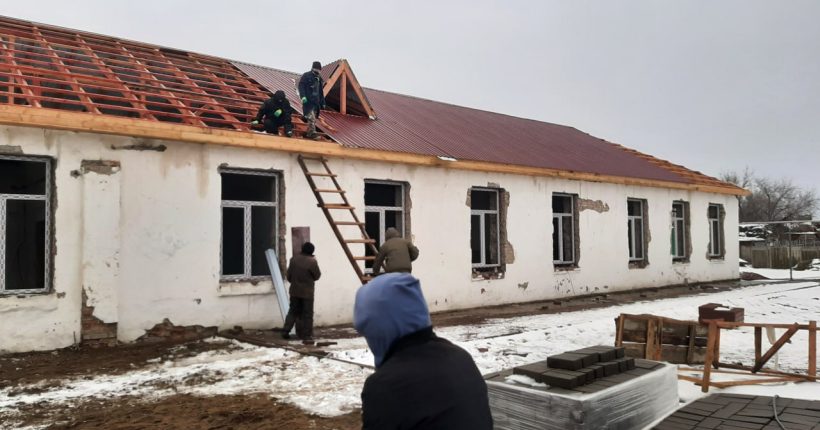 Злоупотребление в госзакупках: Некачественный капремонт Чувашинской школы Западно-Казахстанской области